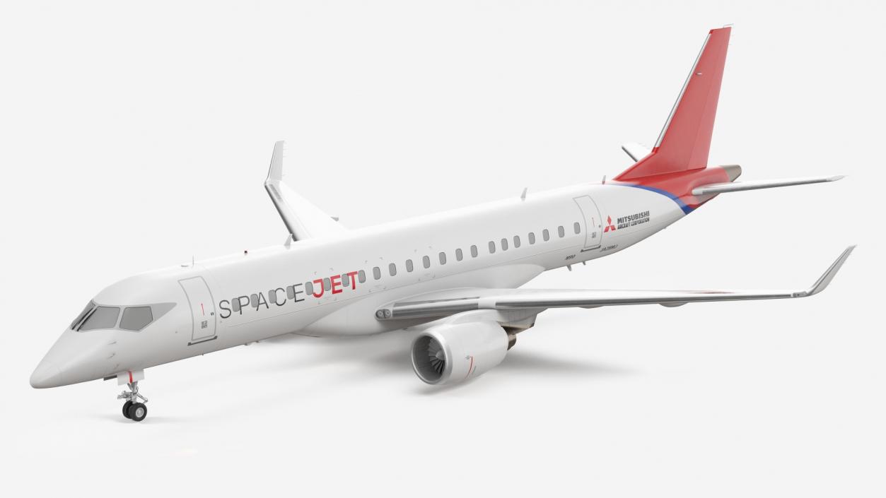 Mitsubishi SpaceJet M90 Exterior Only 3D