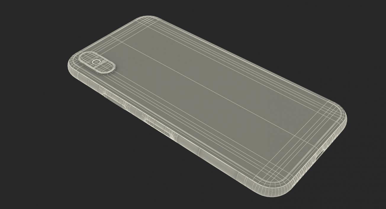 iPhone XS Gold 3D model