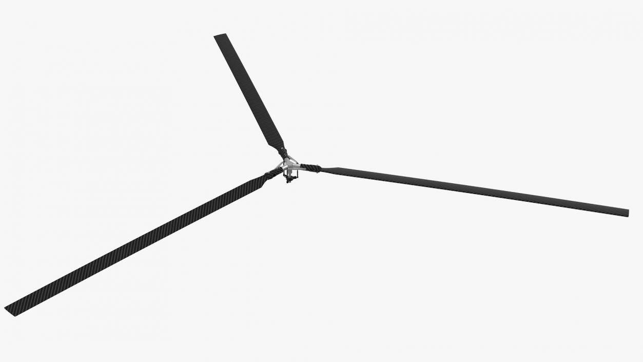 3D Drone Rotor Blades model