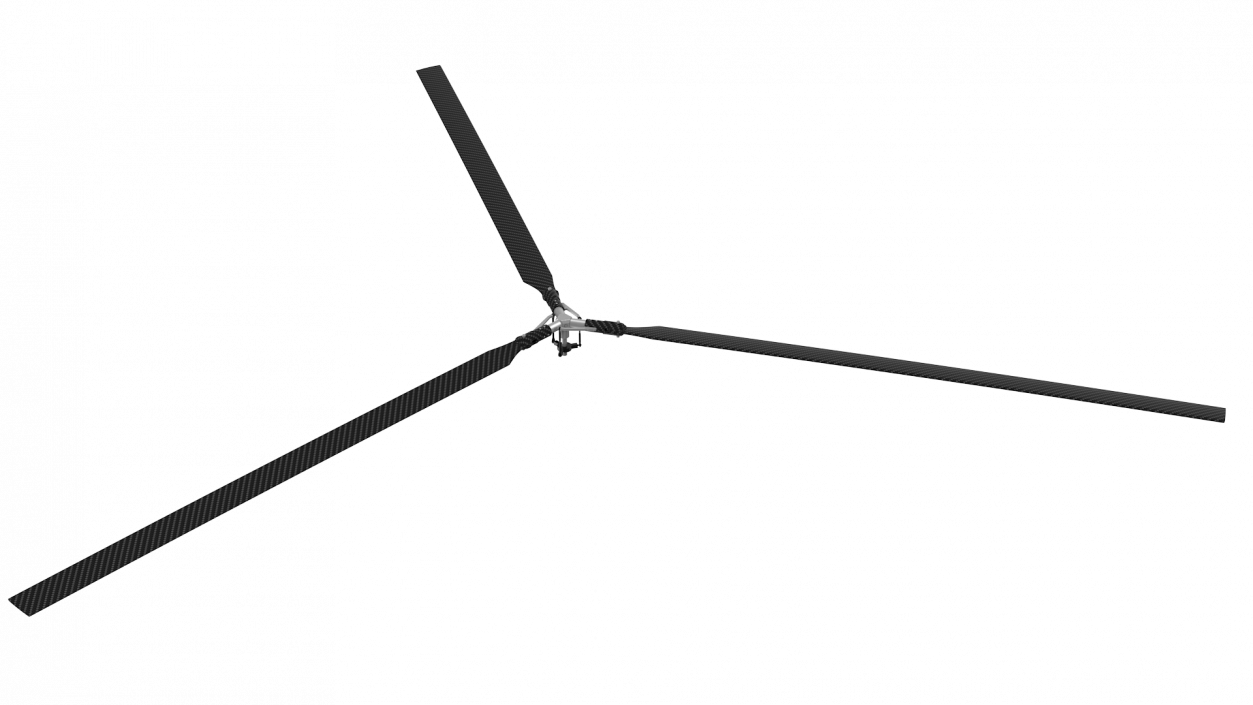 3D Drone Rotor Blades model