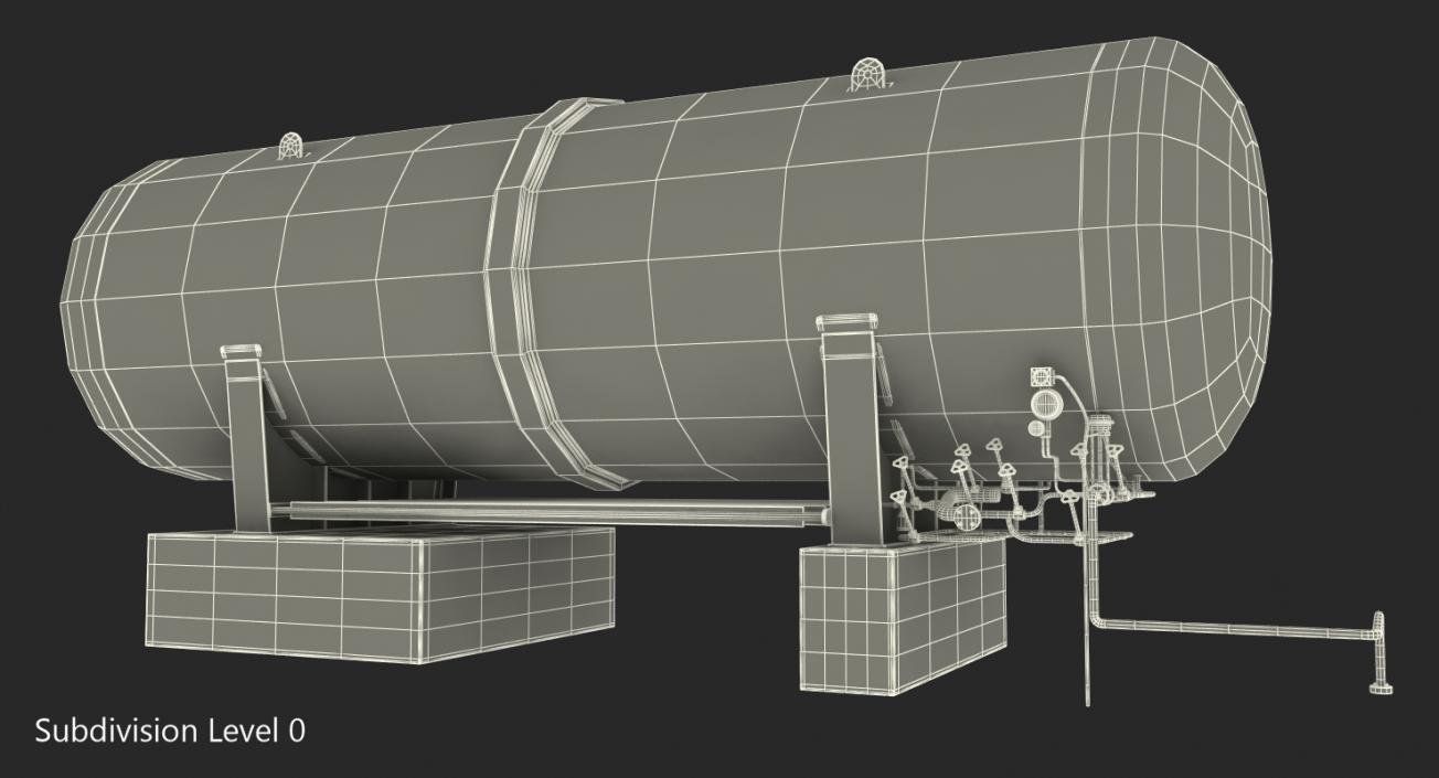 3D LNG Cryogenic Storage Tank