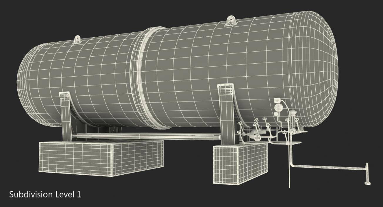 3D LNG Cryogenic Storage Tank