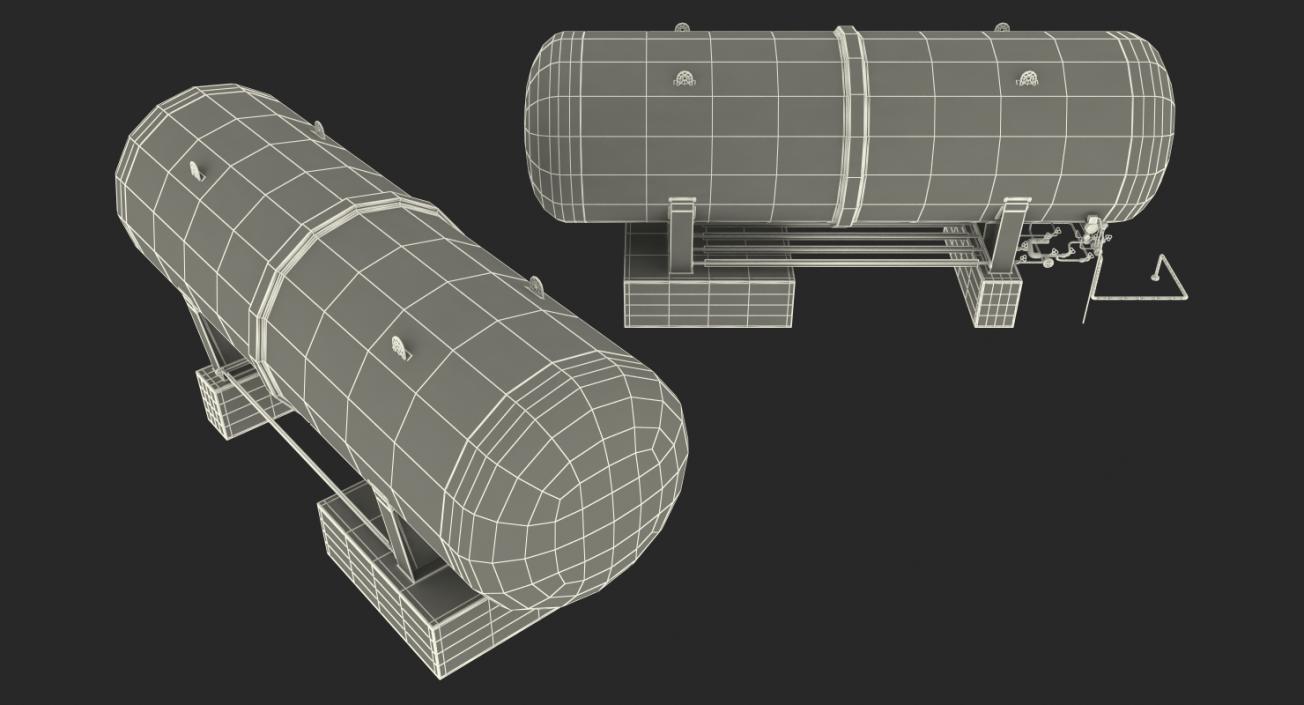 3D LNG Cryogenic Storage Tank