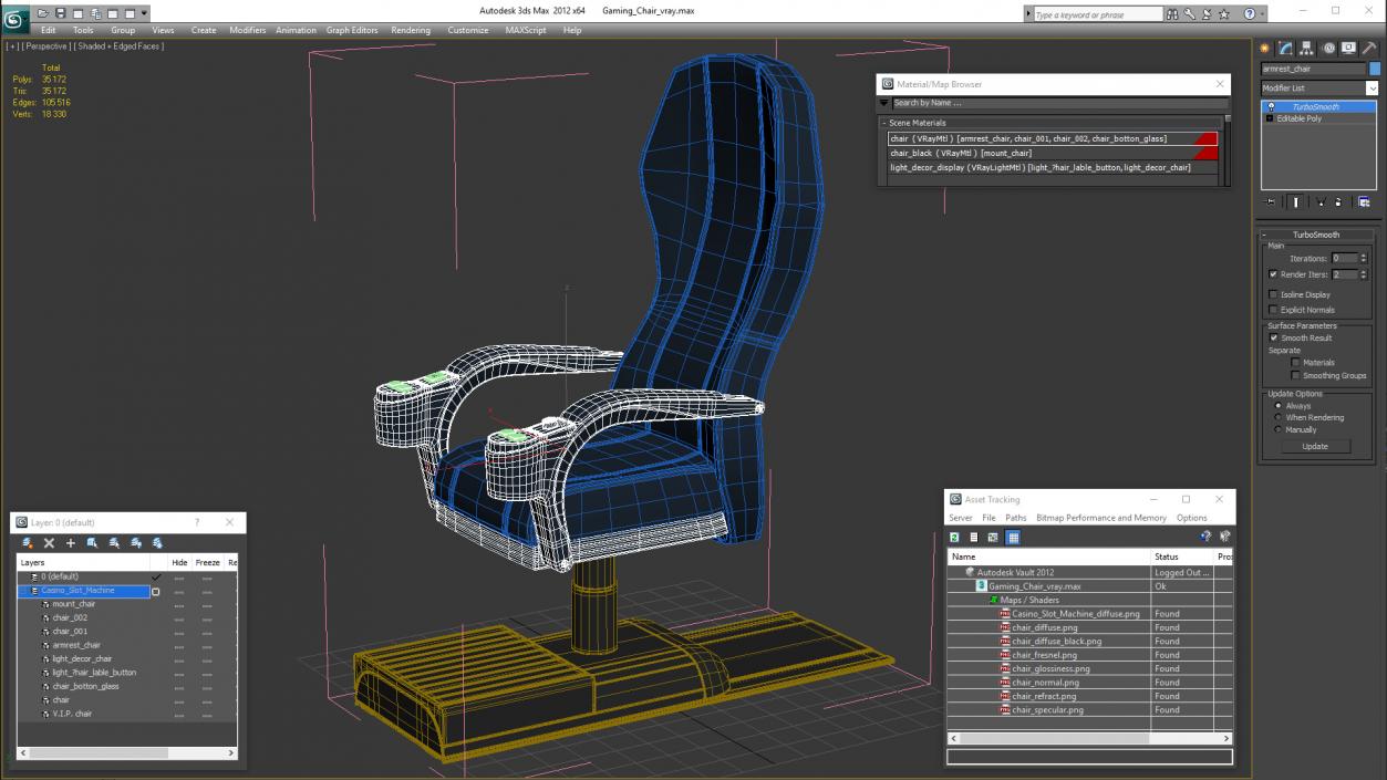 Gaming Chair 3D