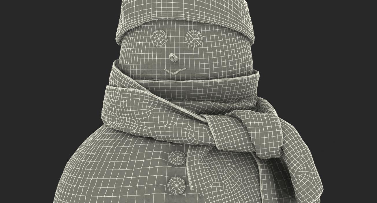 3D model Little Snowgirl