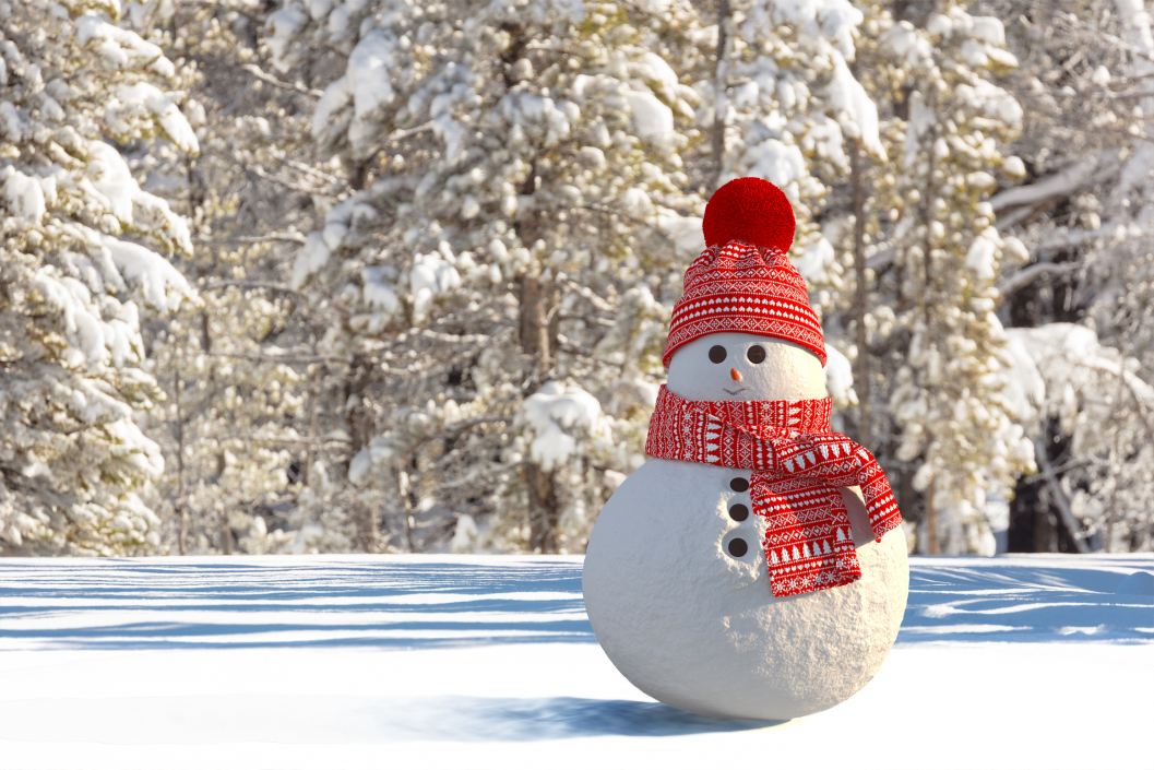 3D model Little Snowgirl