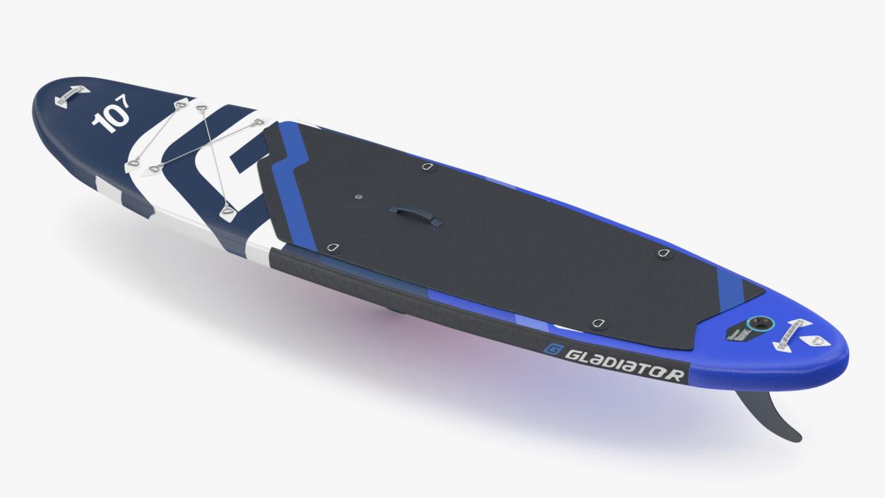 3D Blue Wind SUP Gladiator model