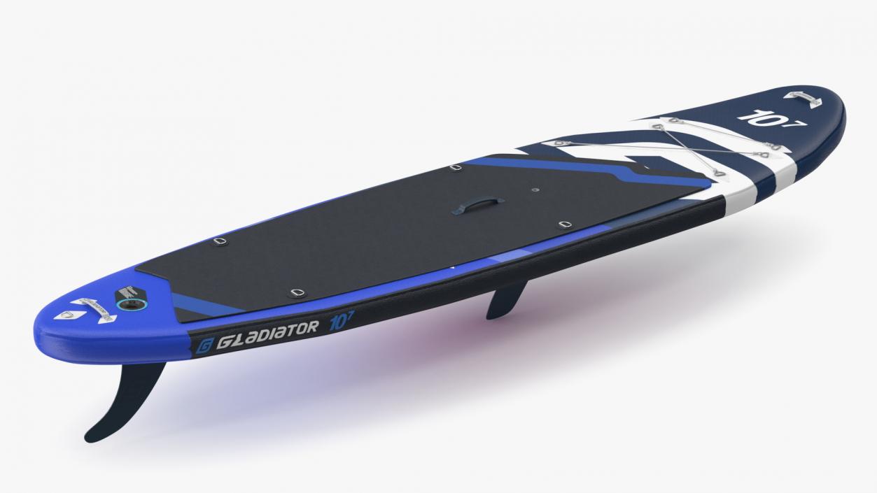 3D Blue Wind SUP Gladiator model