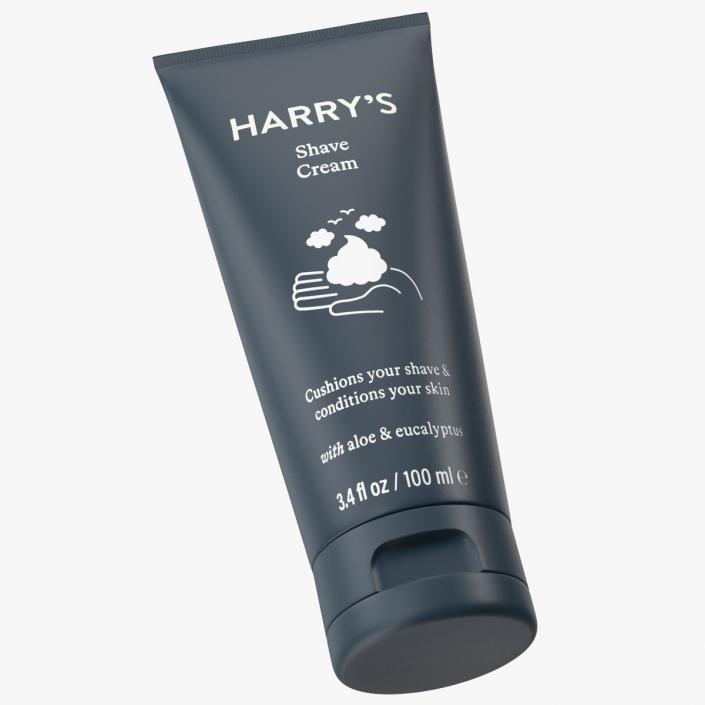 3D model Shaving Cream Harry Small