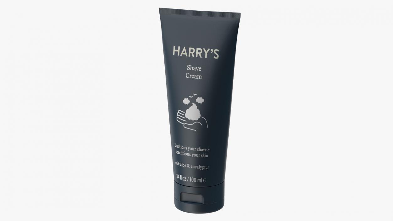 3D model Shaving Cream Harry Small