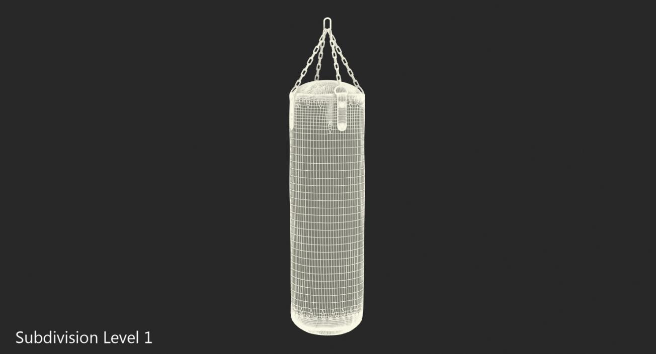 3D model Leather Punching Bag