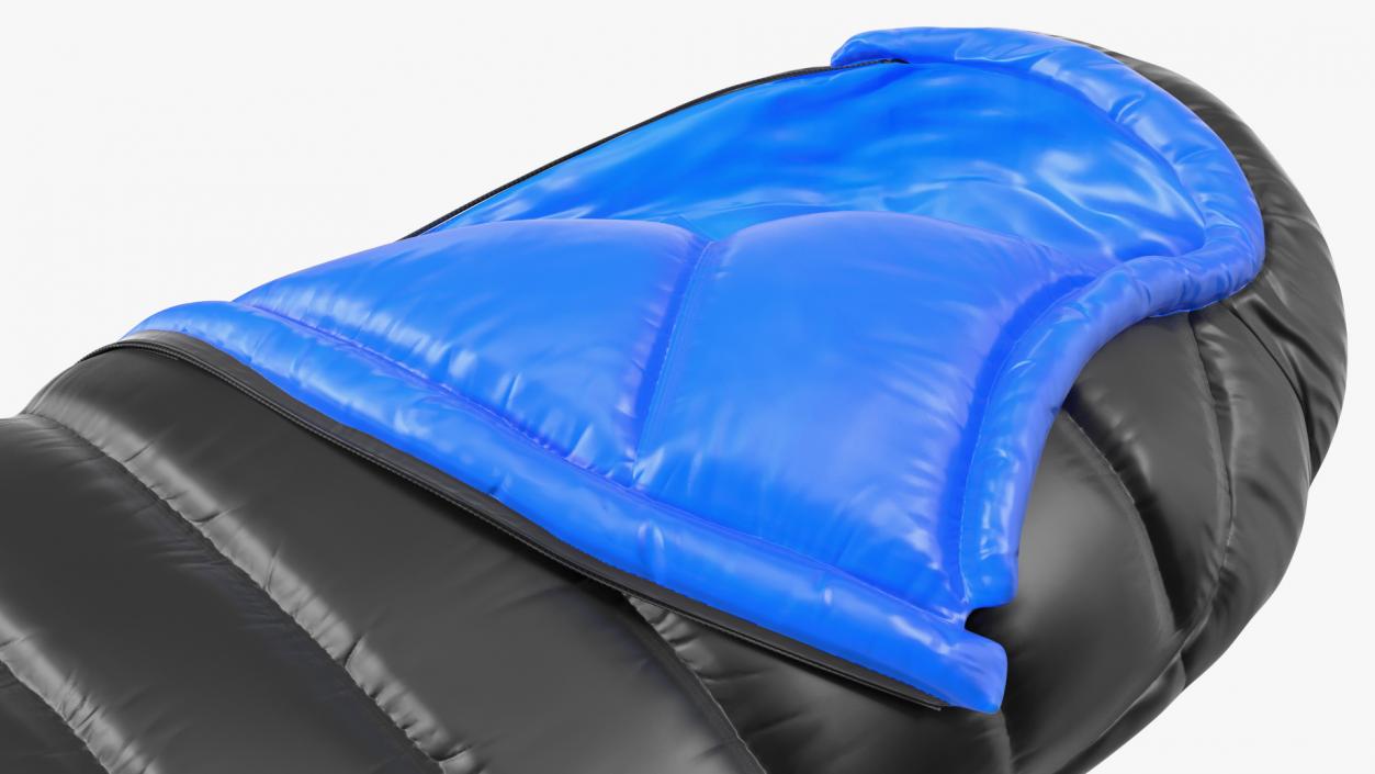 3D Deployed Sleeping Bag