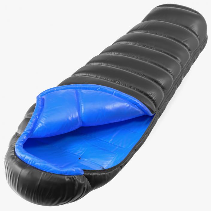 3D Deployed Sleeping Bag