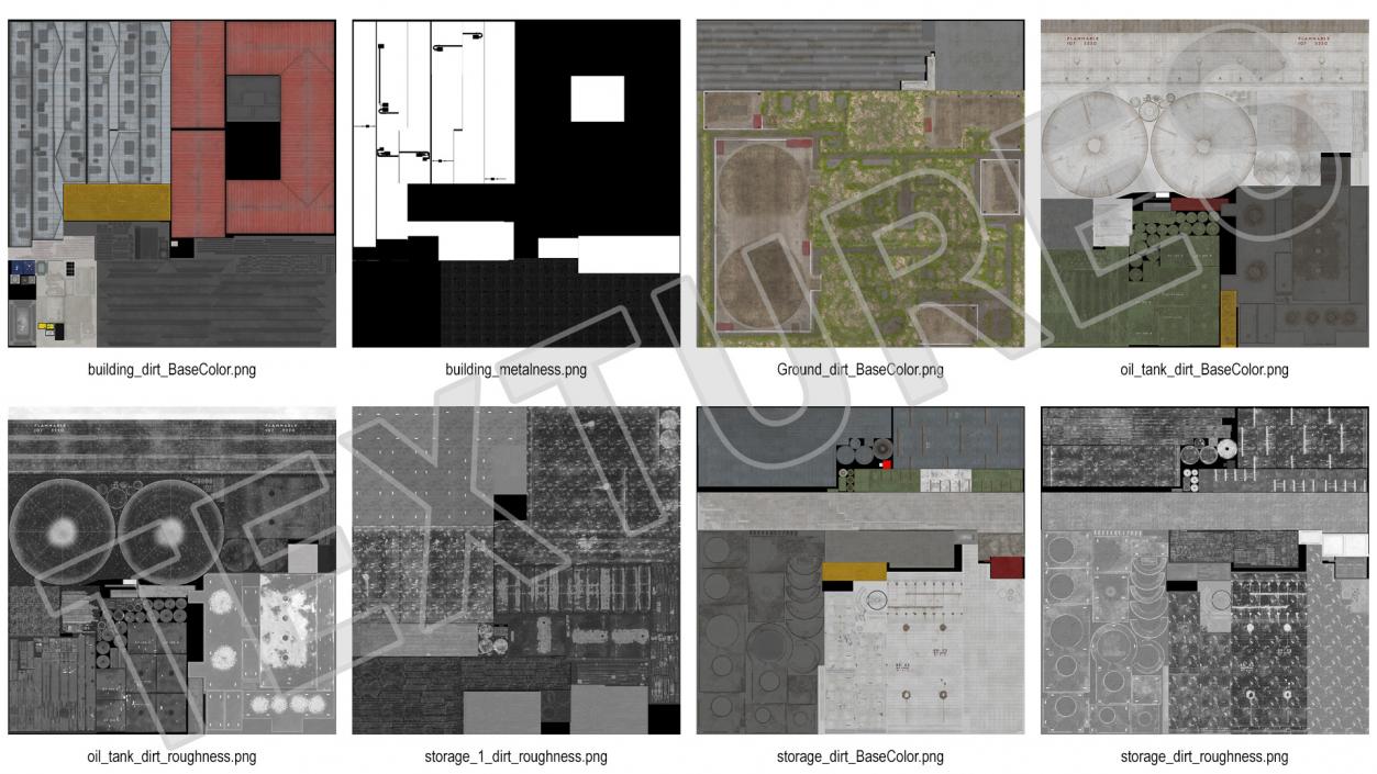 3D Fuel Processing Plant