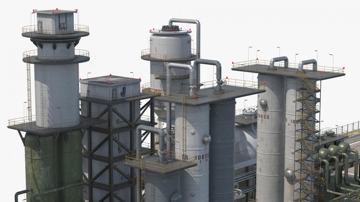 3D Fuel Processing Plant