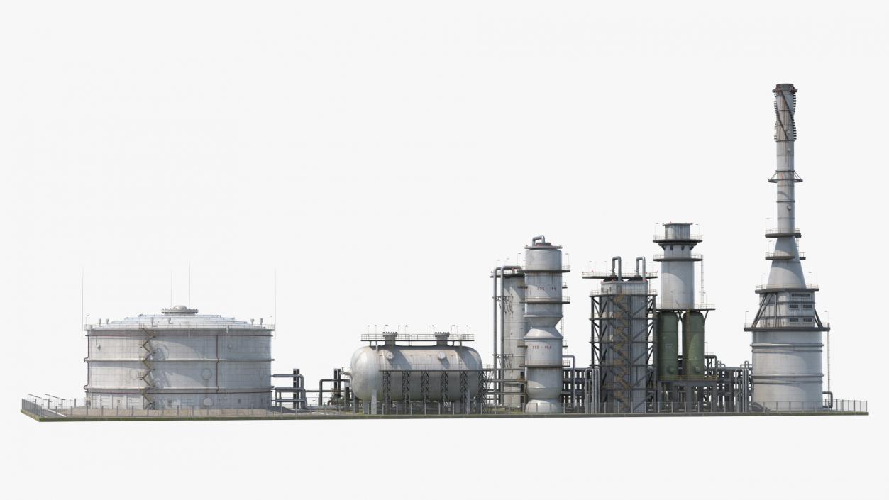 3D Fuel Processing Plant