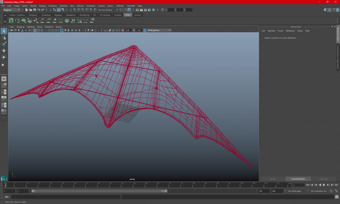 3D model Stunt Kite