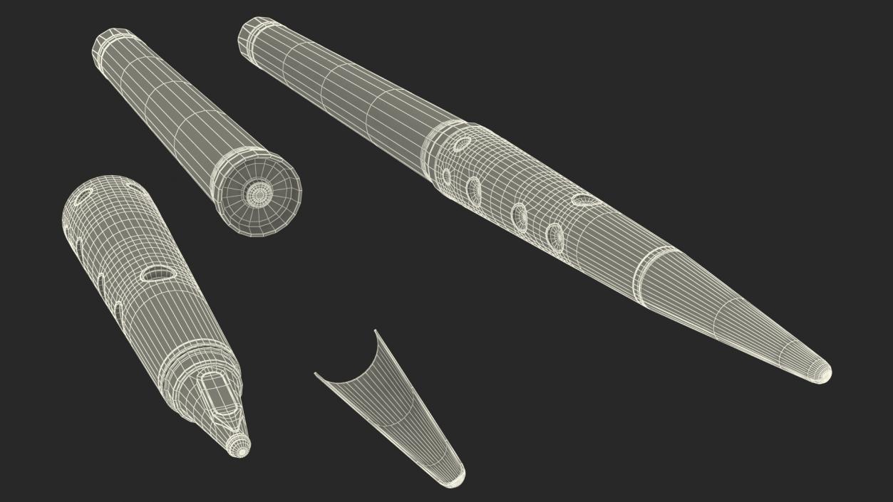 3D Anti Ballistic Missile Set