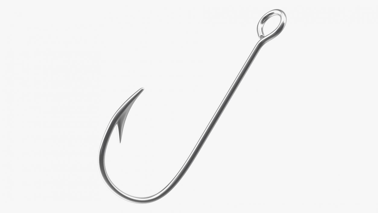 3D Aberdeen Fishing Hook