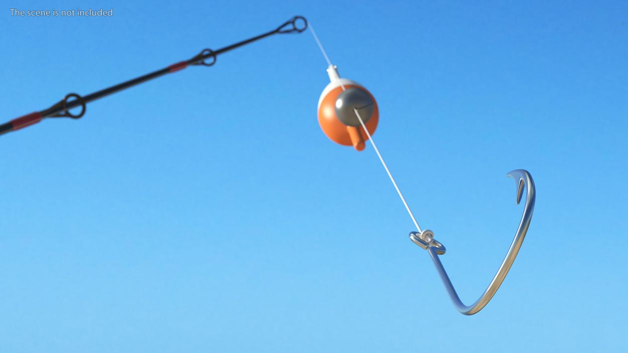 3D Aberdeen Fishing Hook