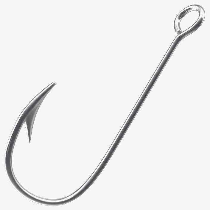 3D Aberdeen Fishing Hook