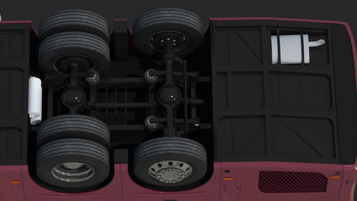 3D Volvo 9900 Bus Rigged