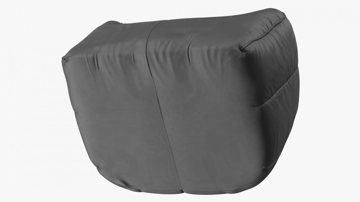 Hug Bean Bag Armchair Black 3D