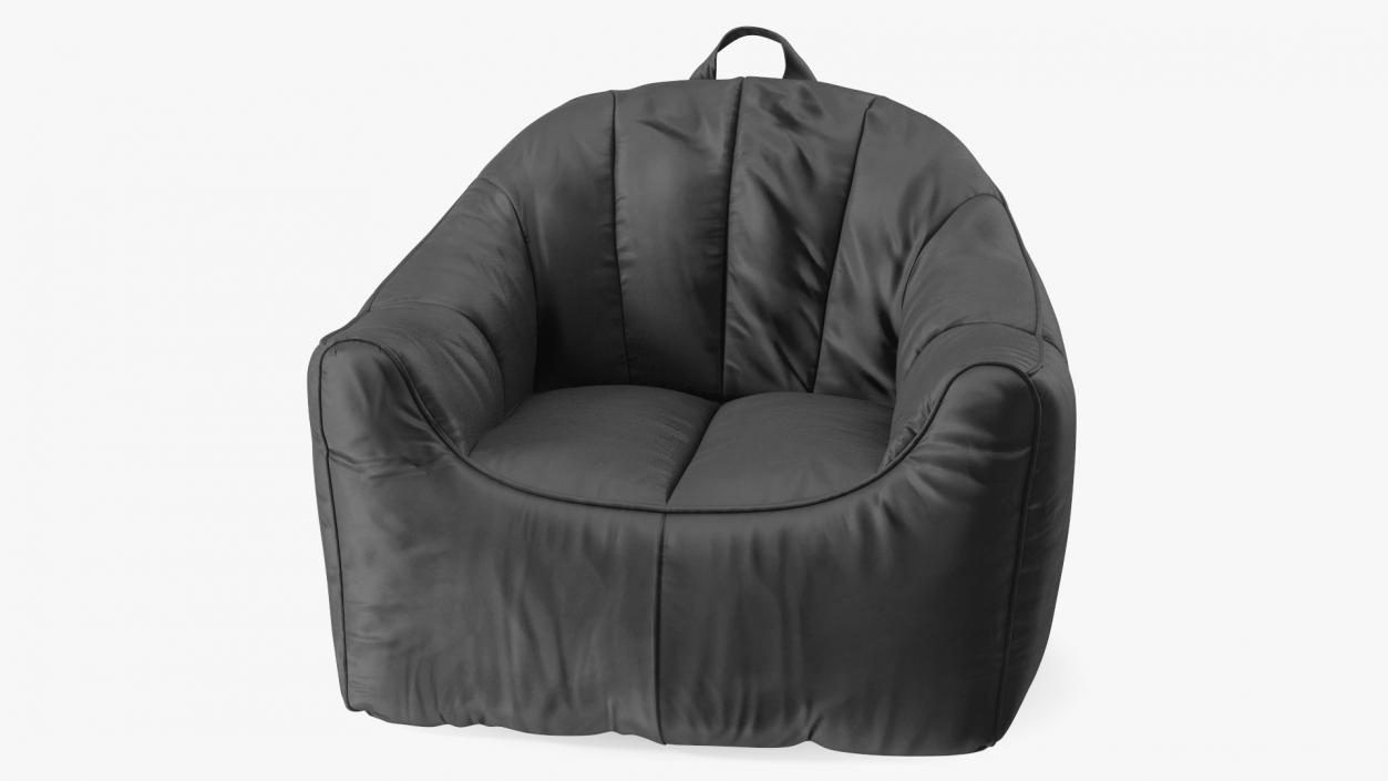 Hug Bean Bag Armchair Black 3D