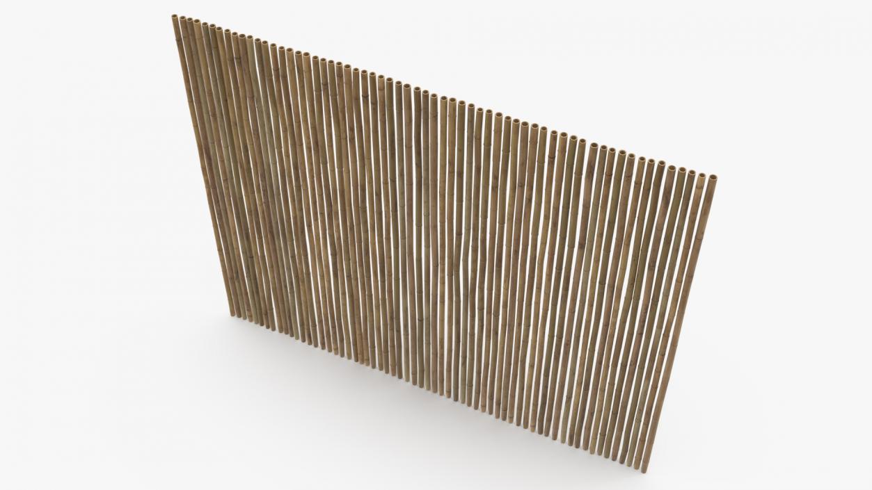 3D model Eco-Friendly Bamboo Fence