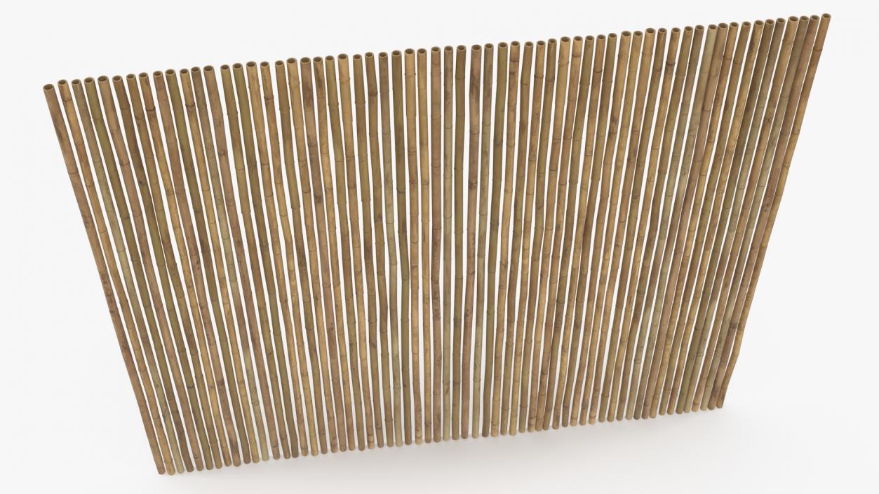 3D model Eco-Friendly Bamboo Fence