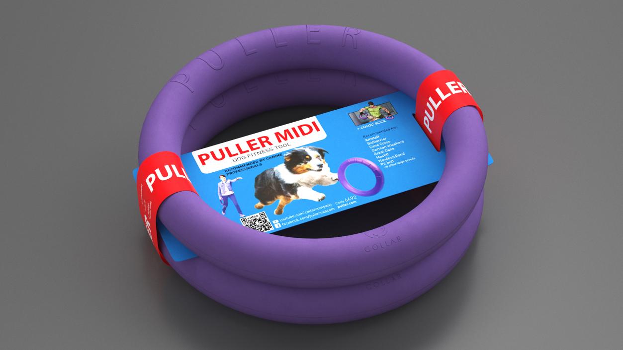 3D Interactive Dog Toy Puller Midi Package 2