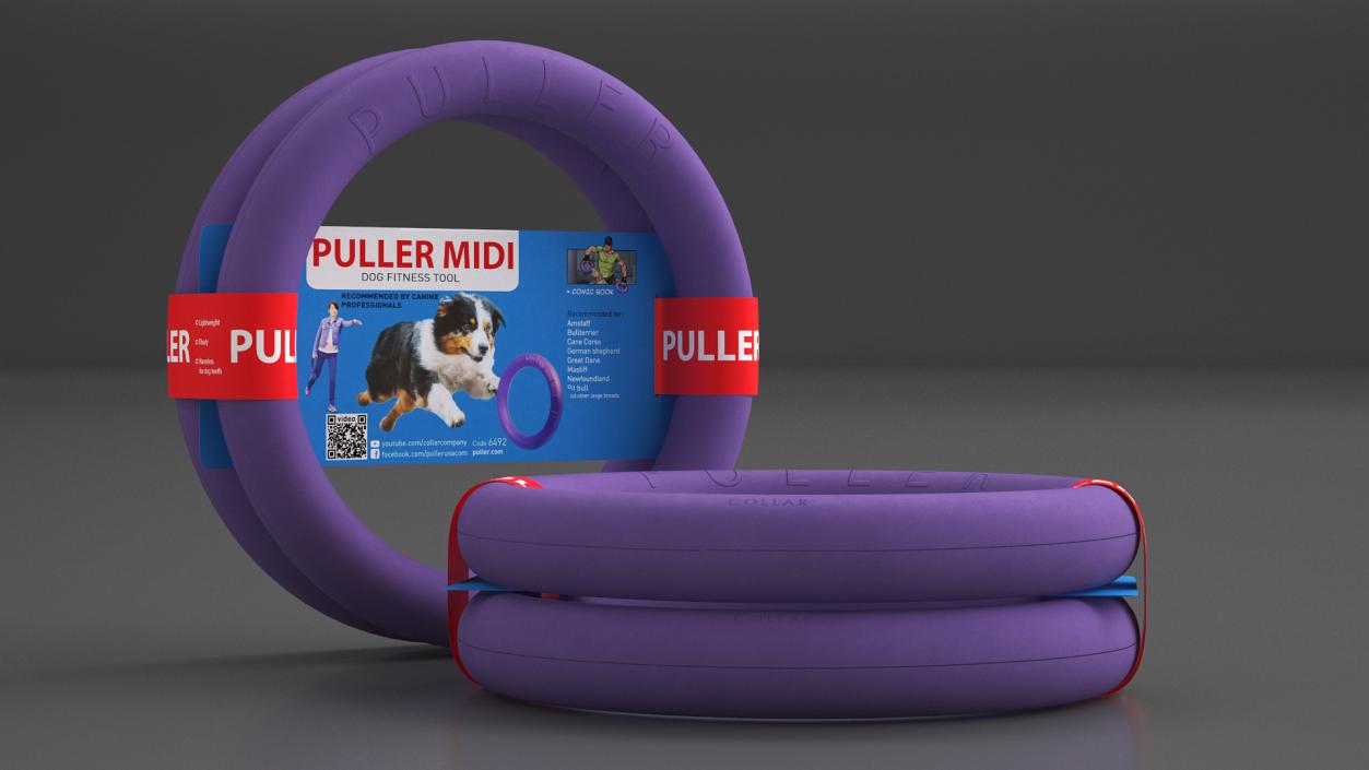 3D Interactive Dog Toy Puller Midi Package 2