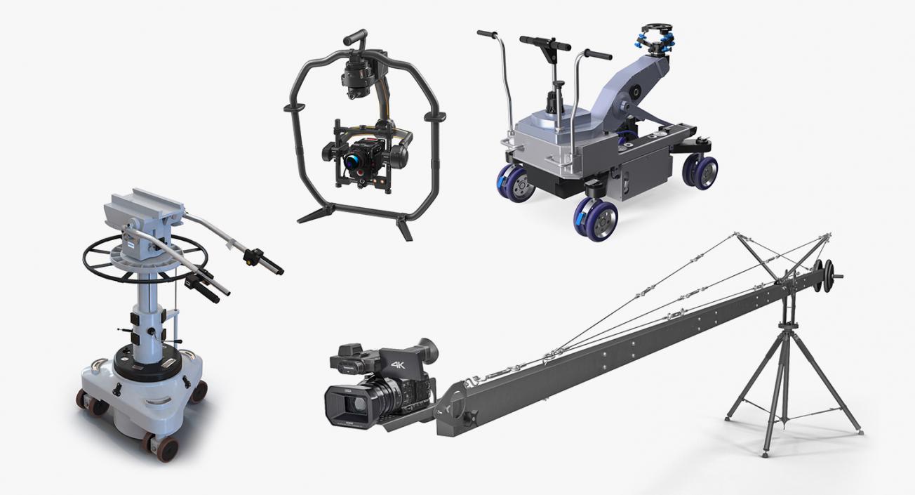 3D Film and Camera Equipment Collection 2 model