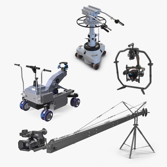 3D Film and Camera Equipment Collection 2 model