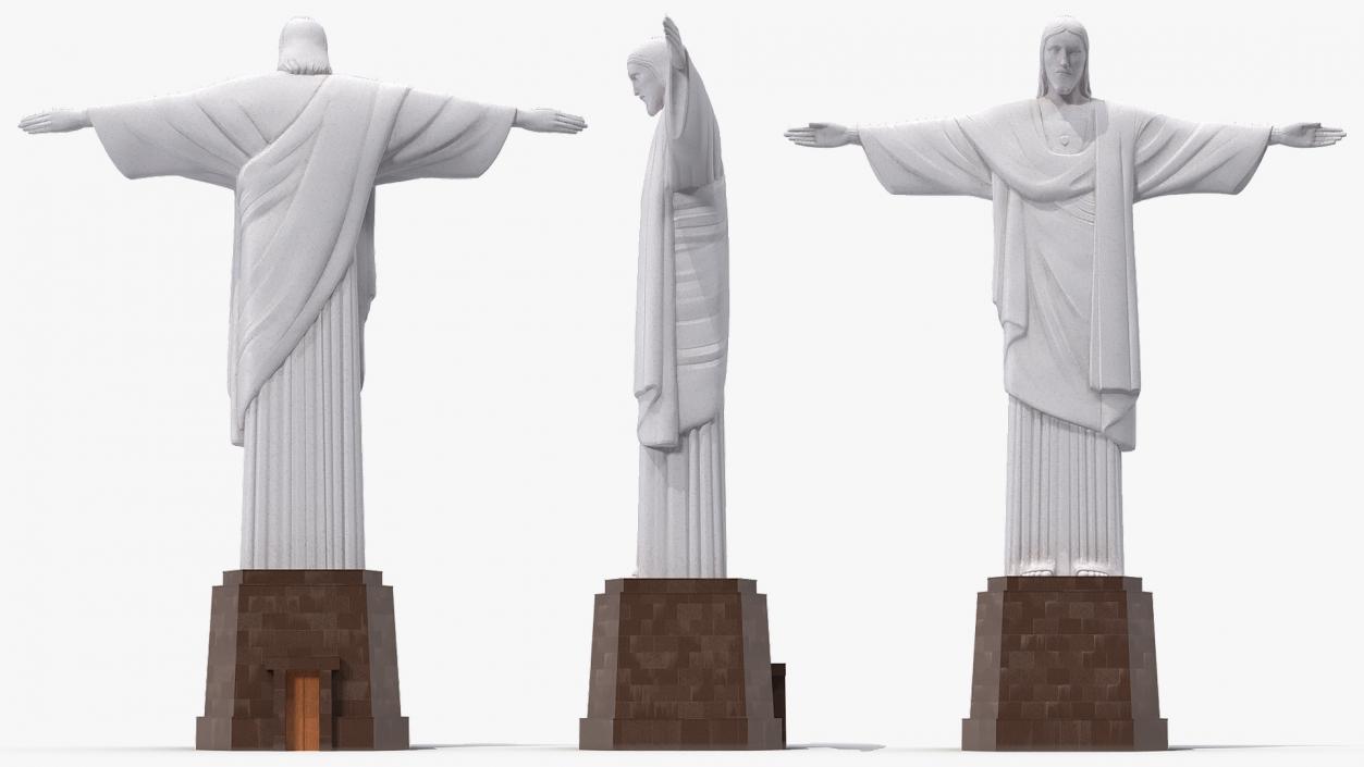 3D Stone Statues Collection 6