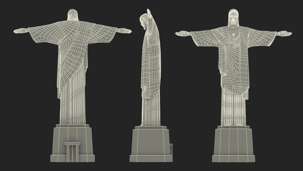 3D Stone Statues Collection 6