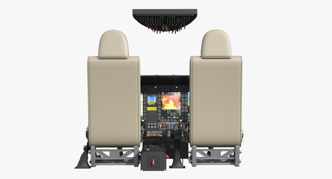 3D model Cockpits Controls Collection 2