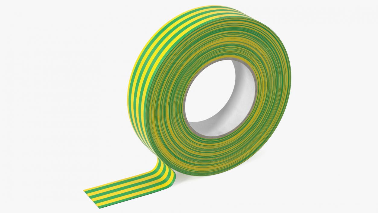 Insulating Electrical Tape Green 3D