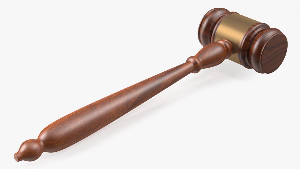 3D Judge Gavel