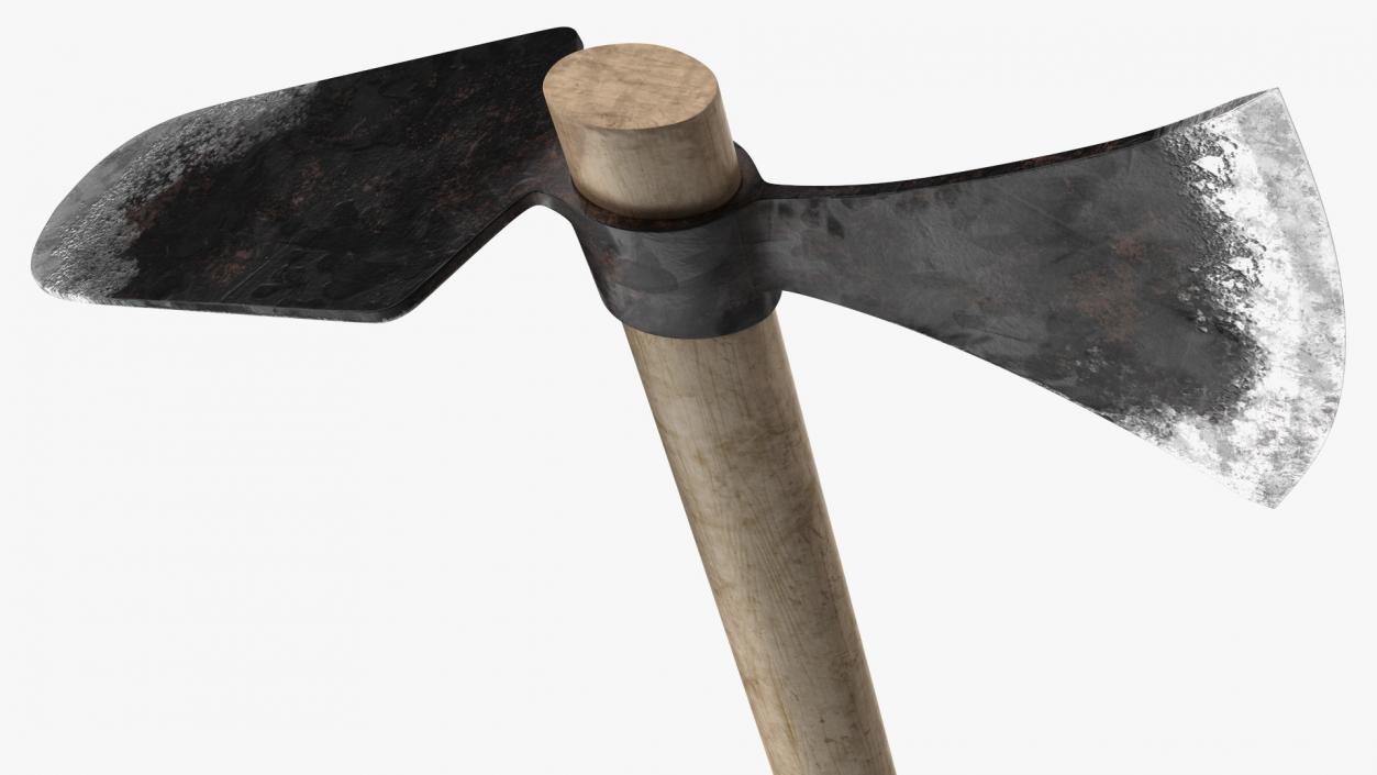 3D Mattock with Axe Gardening Tool