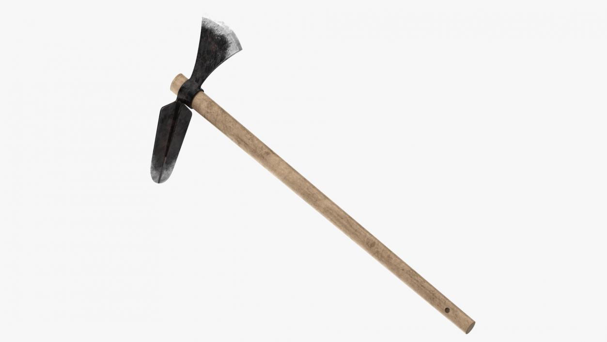 3D Mattock with Axe Gardening Tool