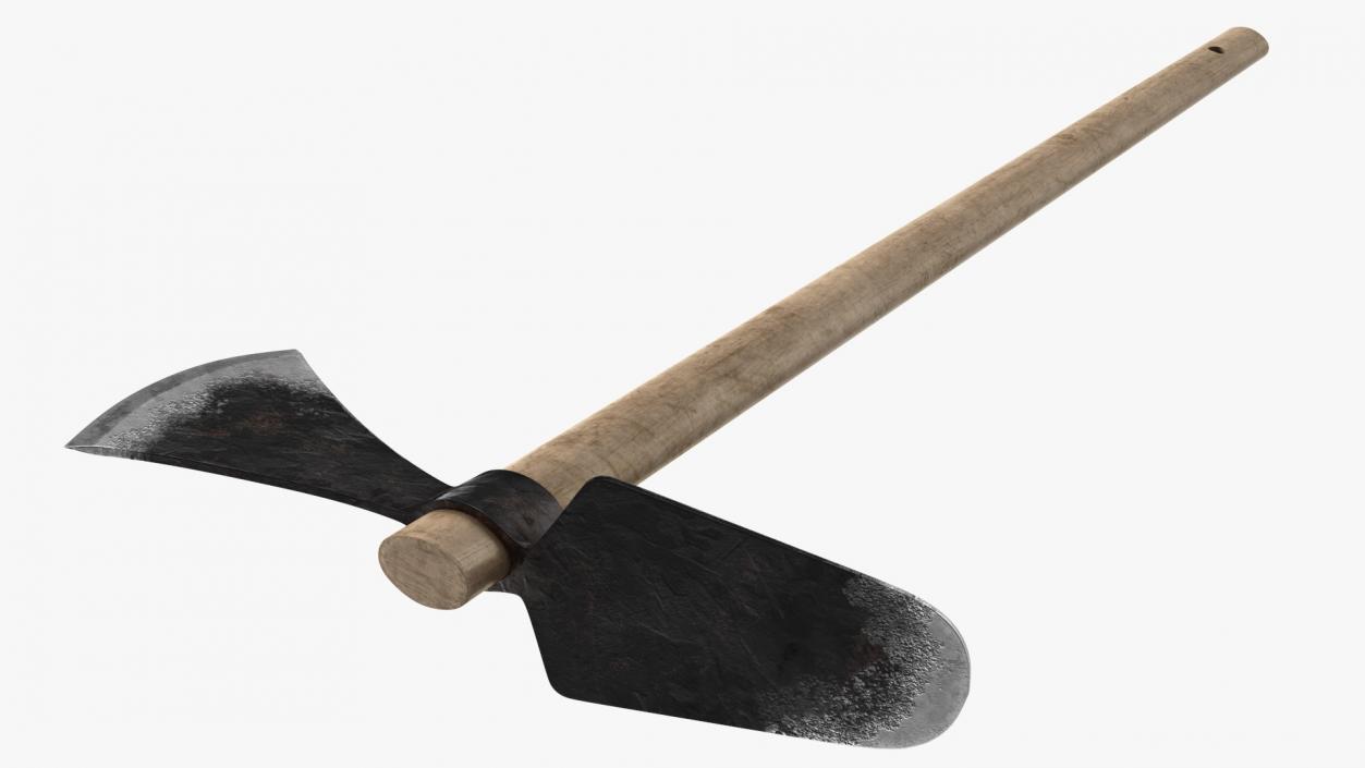 3D Mattock with Axe Gardening Tool