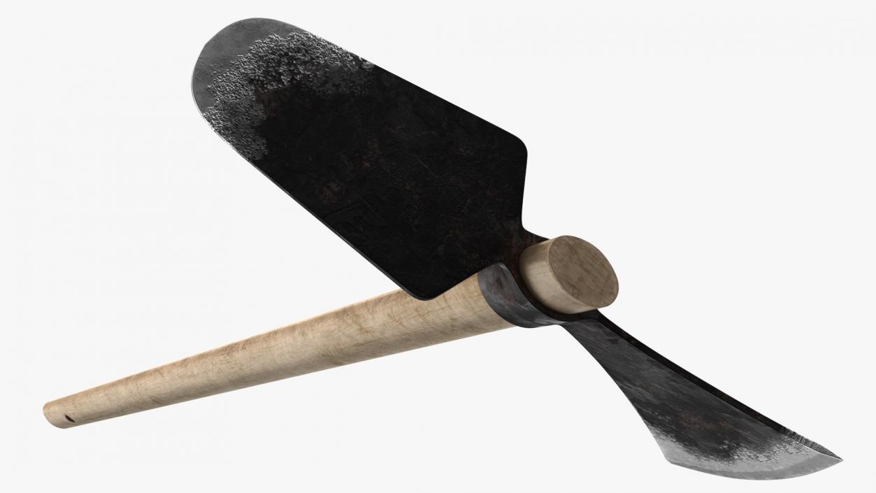 3D Mattock with Axe Gardening Tool