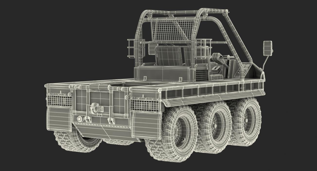 3D model Military High Mobility Vehicle ATMP