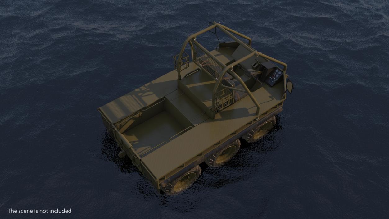 3D model Military High Mobility Vehicle ATMP