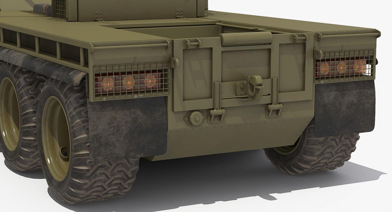 3D model Military High Mobility Vehicle ATMP