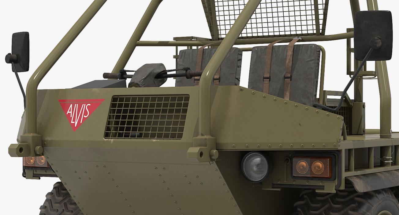 3D model Military High Mobility Vehicle ATMP