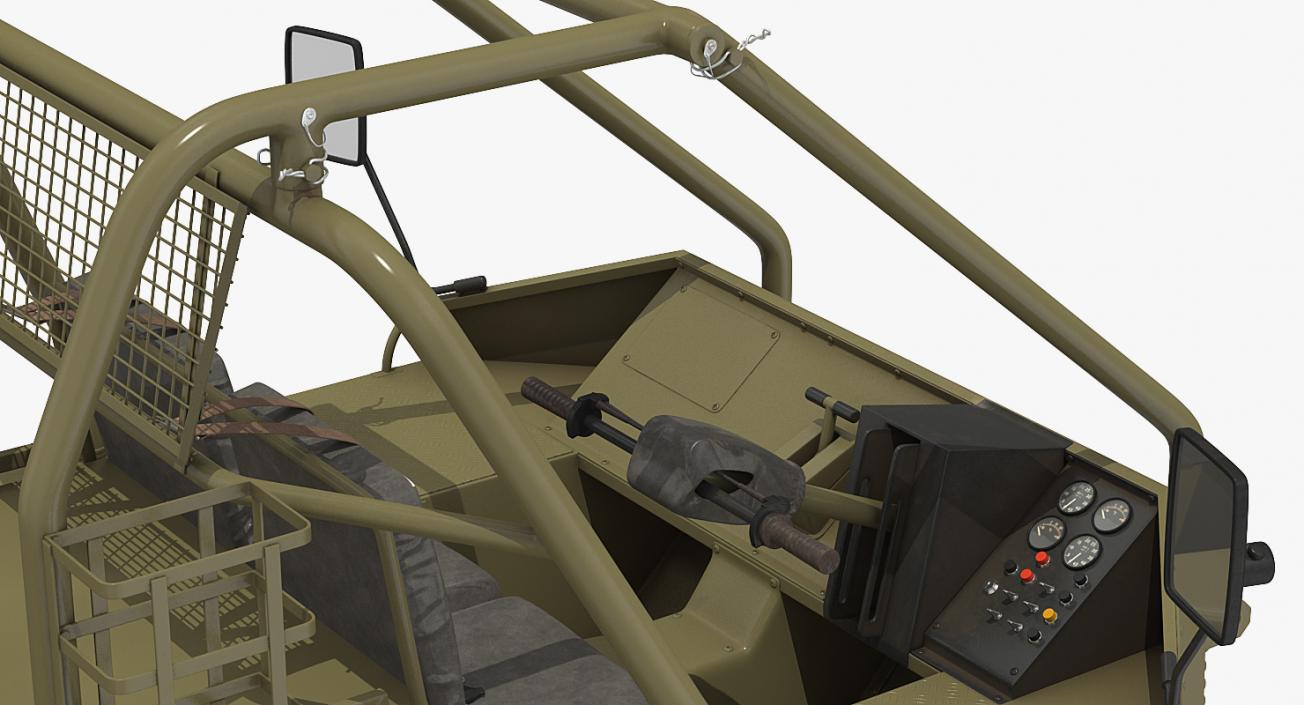 3D model Military High Mobility Vehicle ATMP