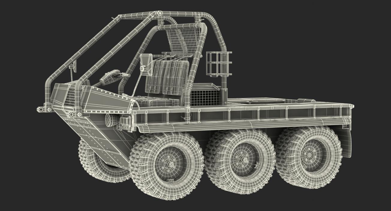 3D model Military High Mobility Vehicle ATMP