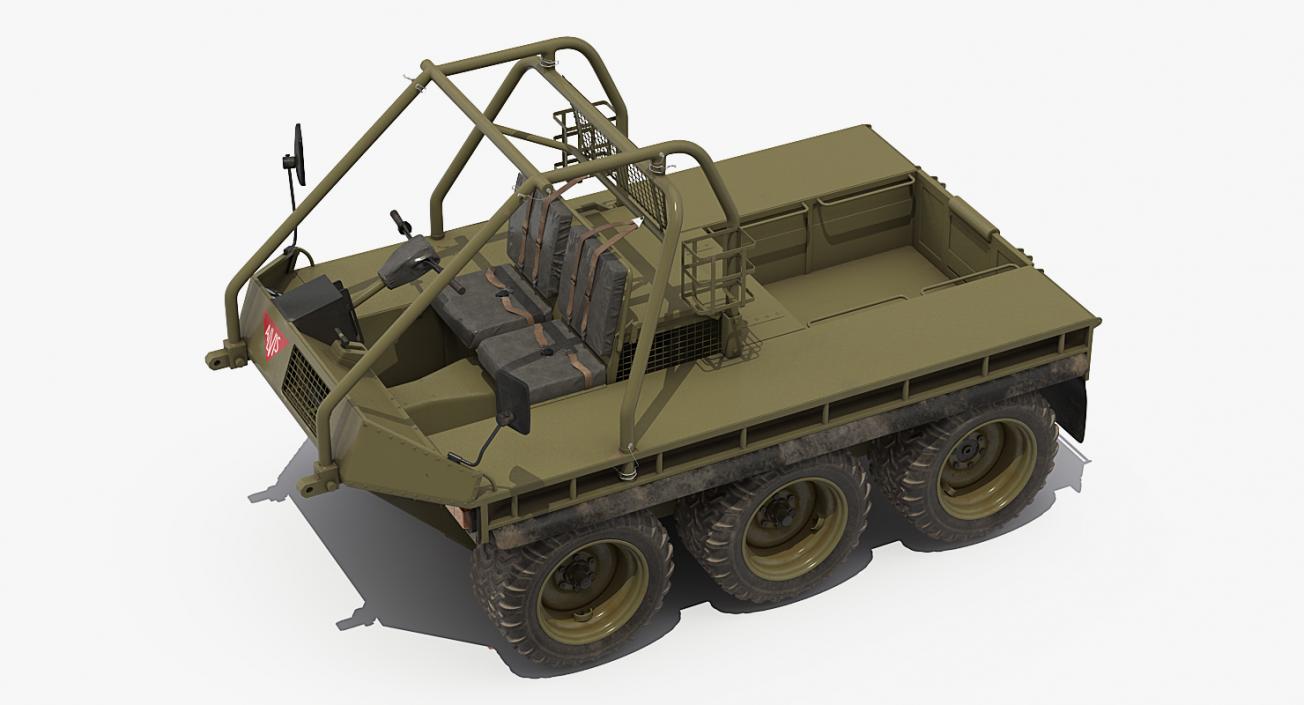 3D model Military High Mobility Vehicle ATMP